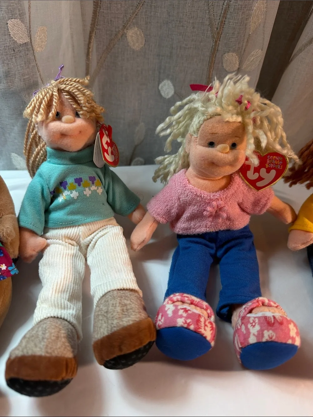 VTG 2000s Ty Beanie Kids Doll Lot 🧸 90s Nostalgia Kidcore Room Decor Set